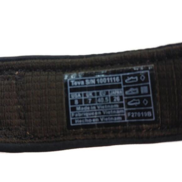 SS1334  GUC Teva Unisex Walking/Hiking Sandals size 7UK/8M/9/L - Picture 8 of 9